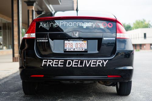  We deliver prescriptions to local residents.